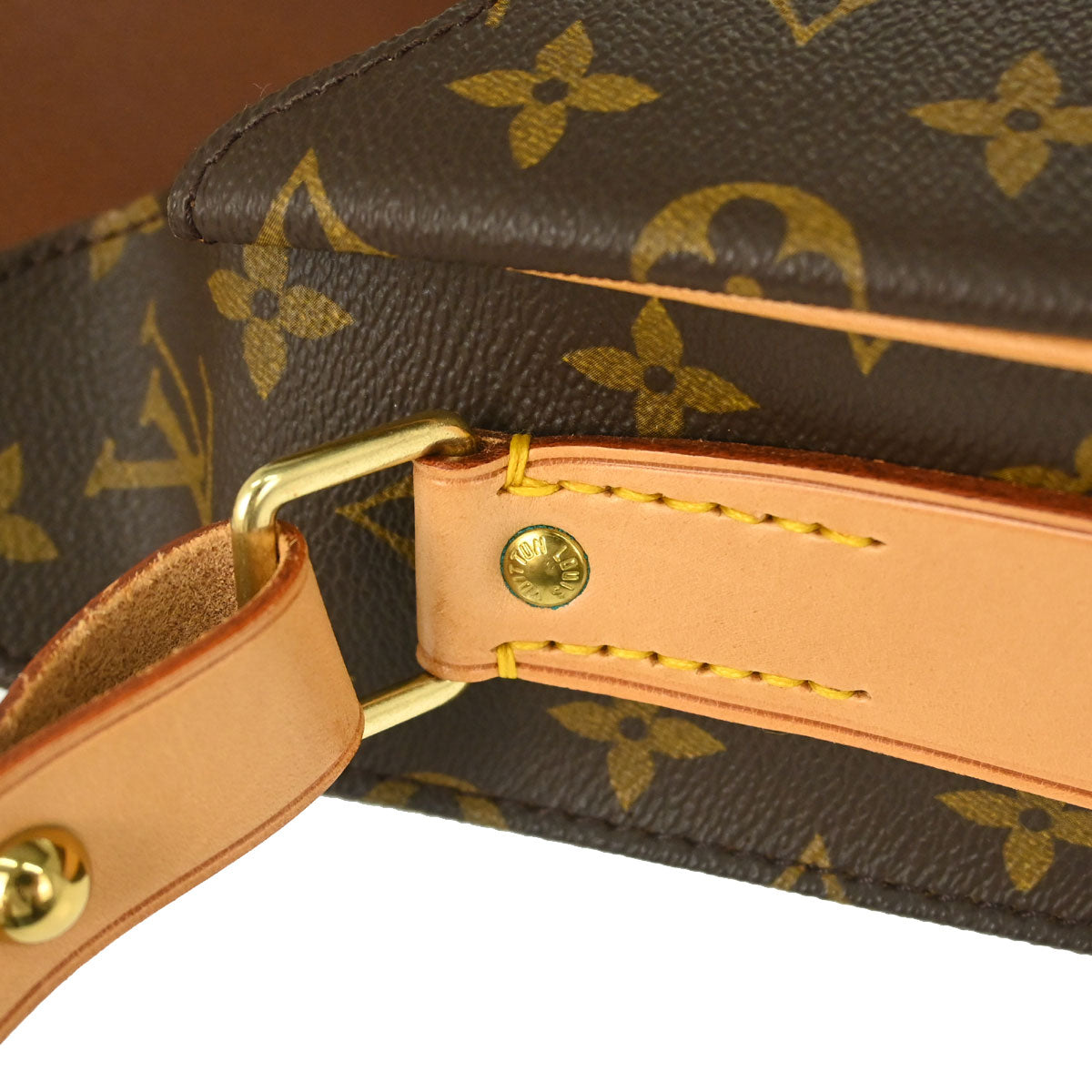 Louis Vuitton Monogram Cartouchiere GM Shoulder Bag M51252