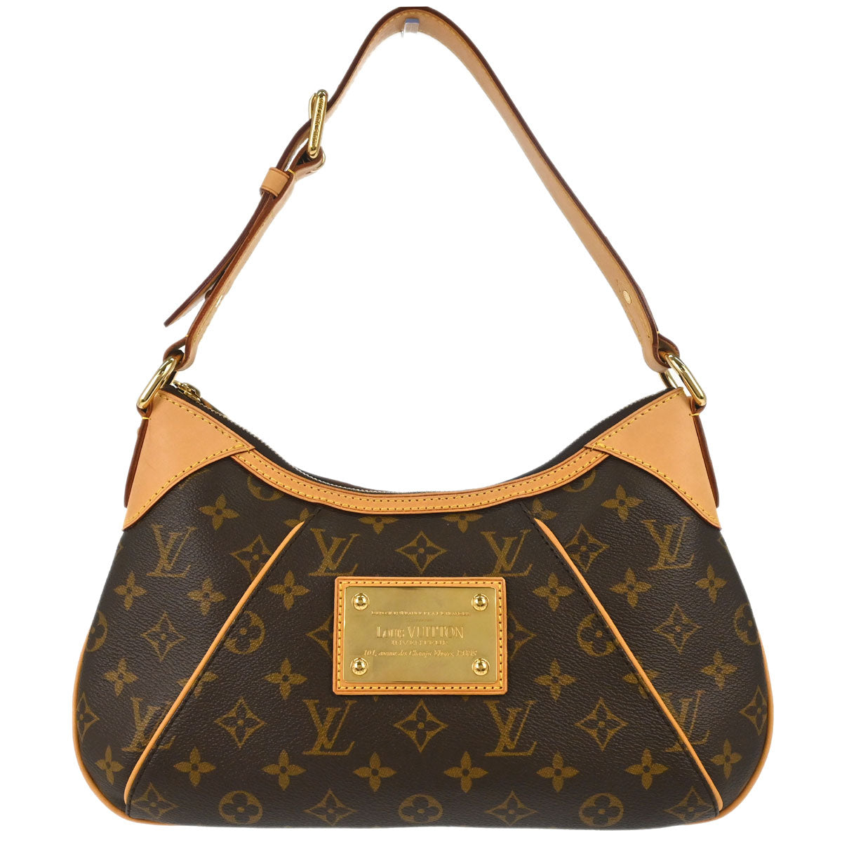 Louis Vuitton Monogram Thames PM Hobo Handbag M56384