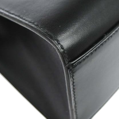 Hermes Black Box Calf Kelly Sport PM Shoulder Bag