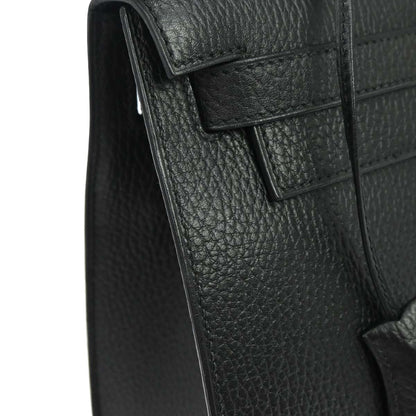 Hermes Black Ardennes Kelly 28 Sellier 2way Shoulder Handbag