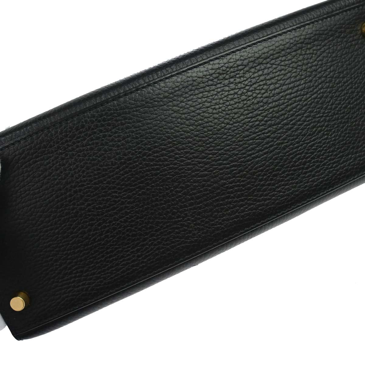 Hermes Black Ardennes Kelly 28 Sellier 2way Shoulder Handbag
