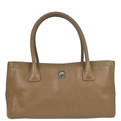 Chanel Brown Calfskin Executive Cerf Tote Bag