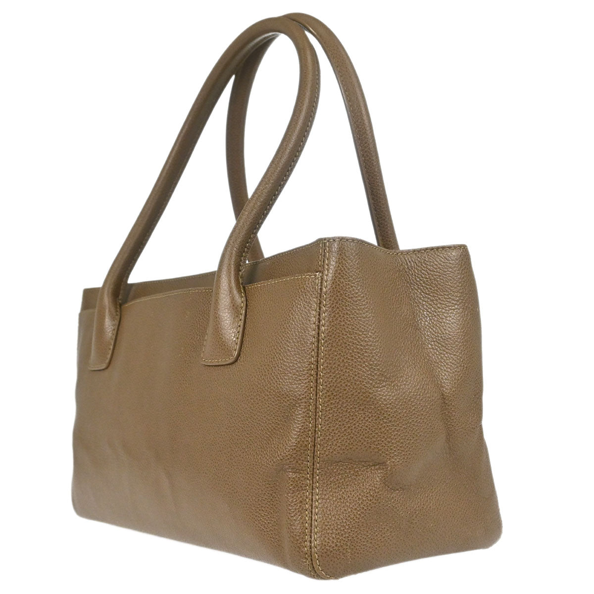 Chanel Brown Calfskin Executive Cerf Tote Bag