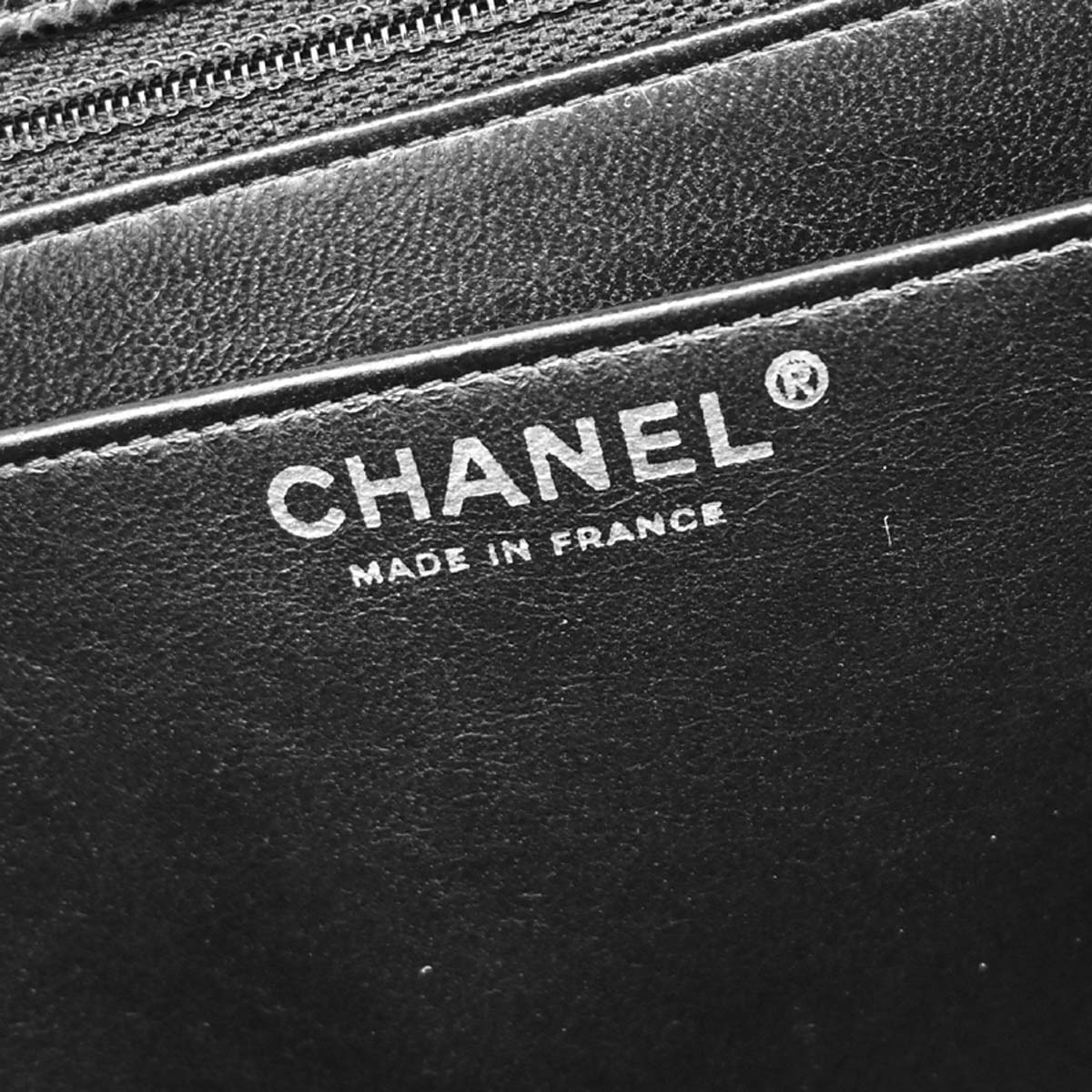 Chanel Black Caviar Skin Jumbo Classic Flap Shoulder Bag