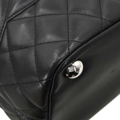 Chanel Black Calfskin Cambon Ligne Tote Handbag