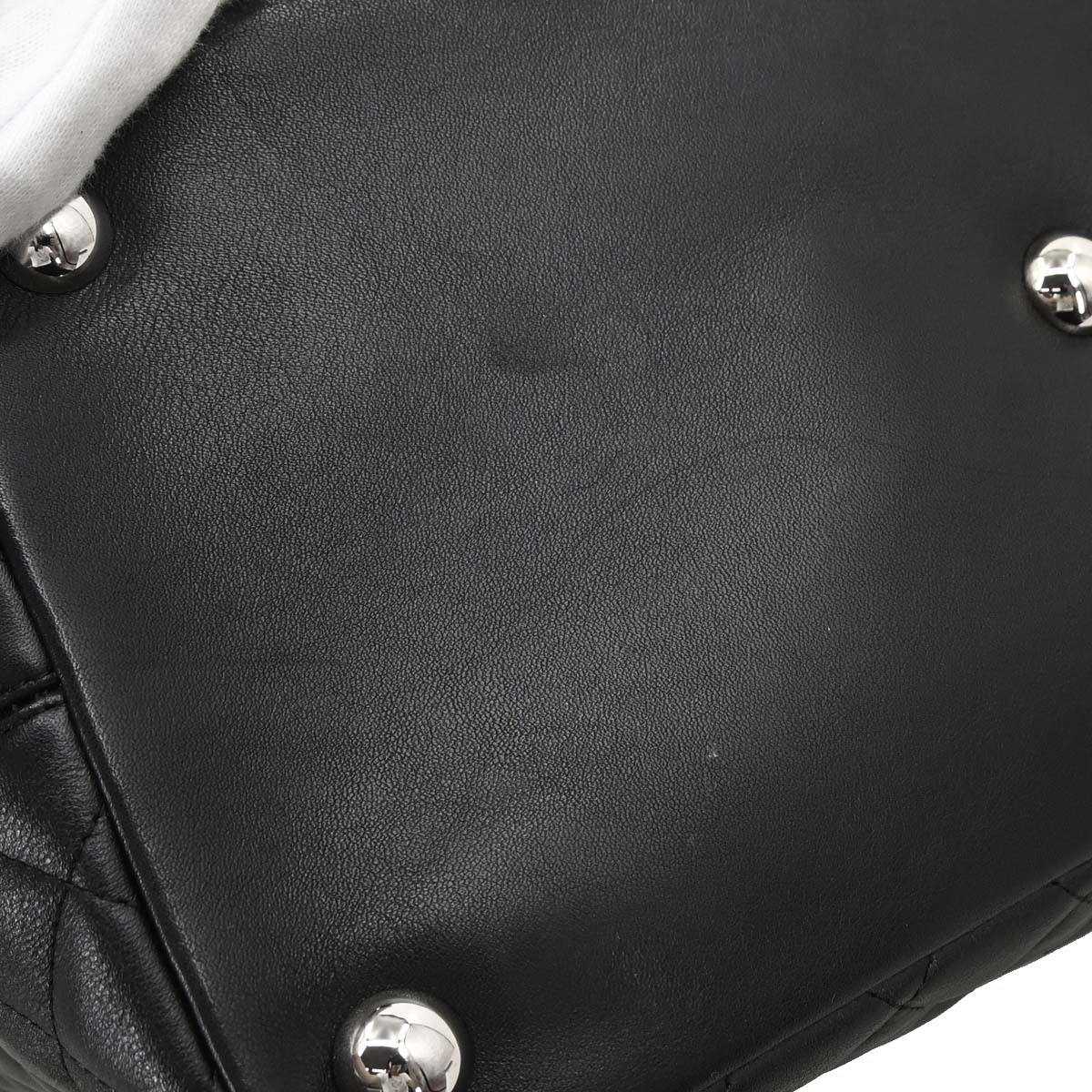 Chanel Black Calfskin Cambon Ligne Tote Handbag