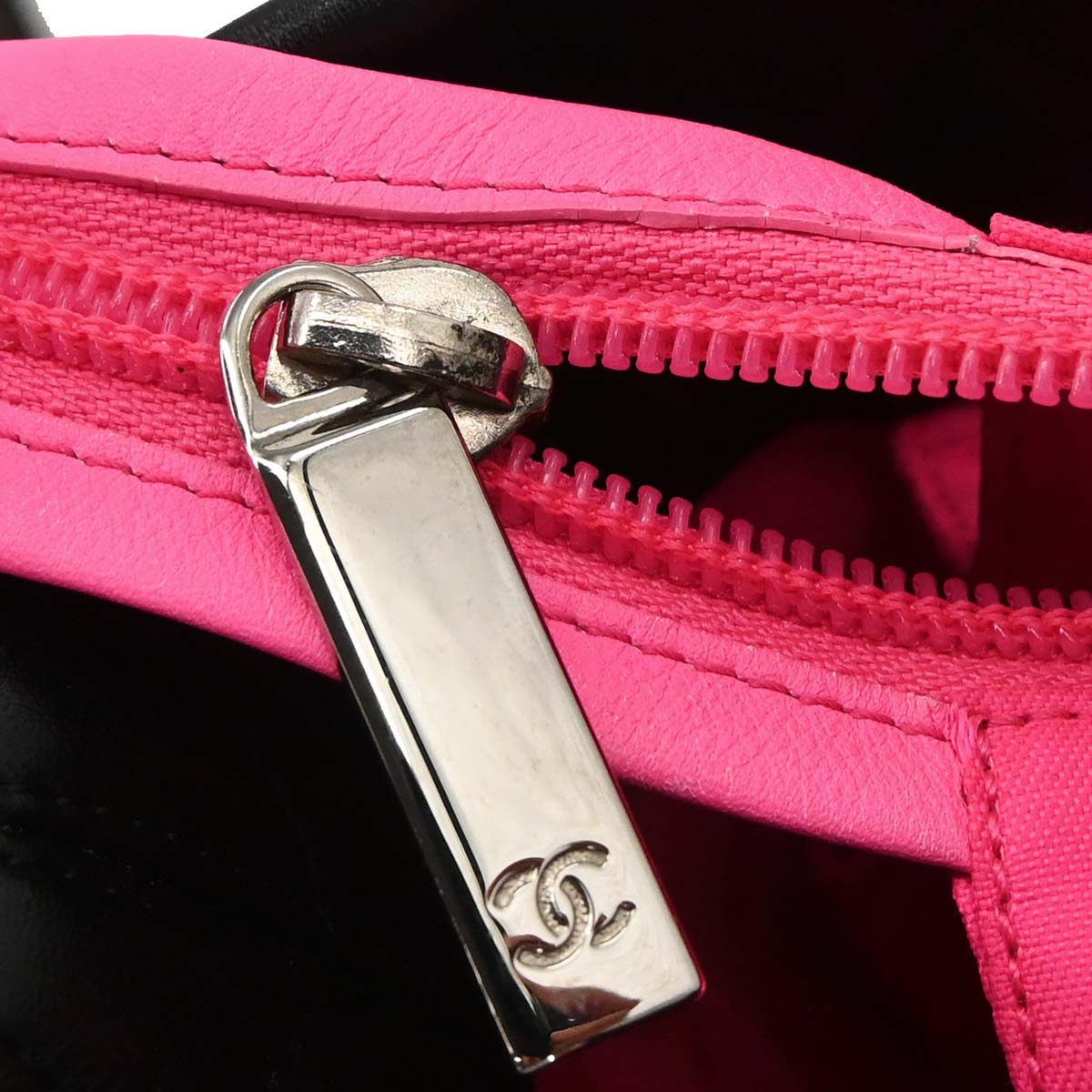 Chanel Black Calfskin Cambon Ligne Tote Handbag