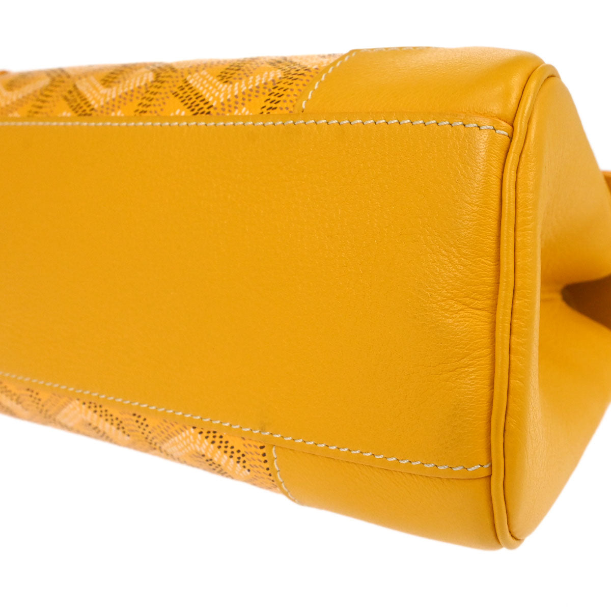 Goyard Yellow Saigon Souple Mini 2way Shoulder Handbag