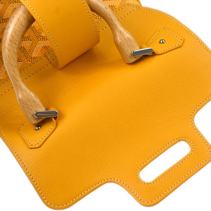 Goyard Yellow Saigon Souple Mini 2way Shoulder Handbag