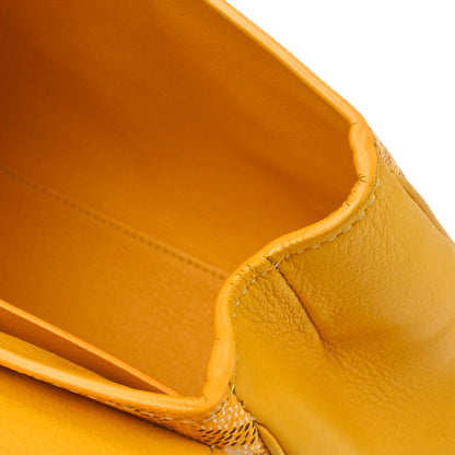 Goyard Yellow Saigon Souple Mini 2way Shoulder Handbag