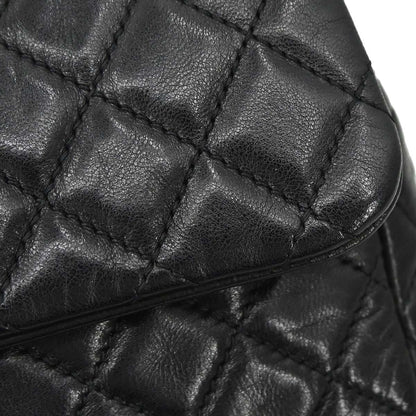 Chanel Black Lambskin Valentine East West Shoulder Bag
