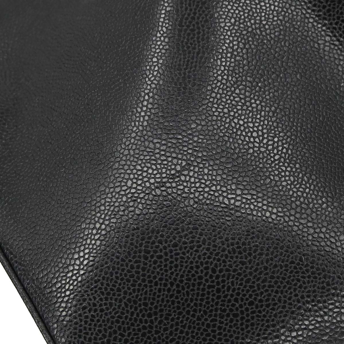 Chanel Black Caviar Skin Supermodel Tote Shoulder Bag