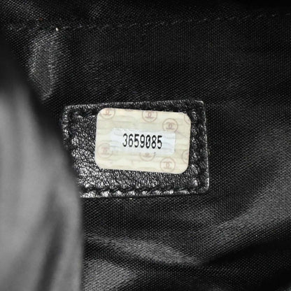 Chanel Black Caviar Skin Supermodel Tote Shoulder Bag