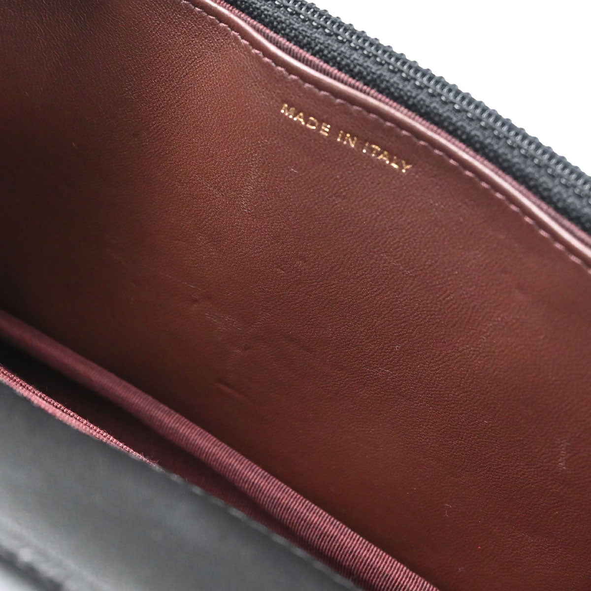 Chanel Black Lambskin Classic WOC Wallet on Chain Bag