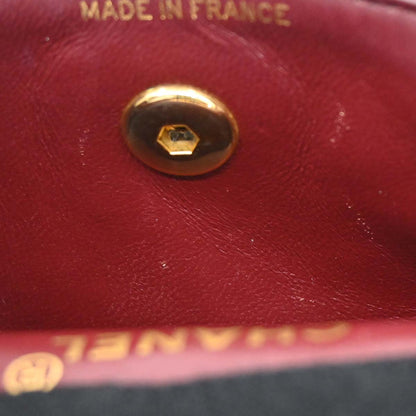 Chanel Black Cotton Straight Flap Shoulder Bag