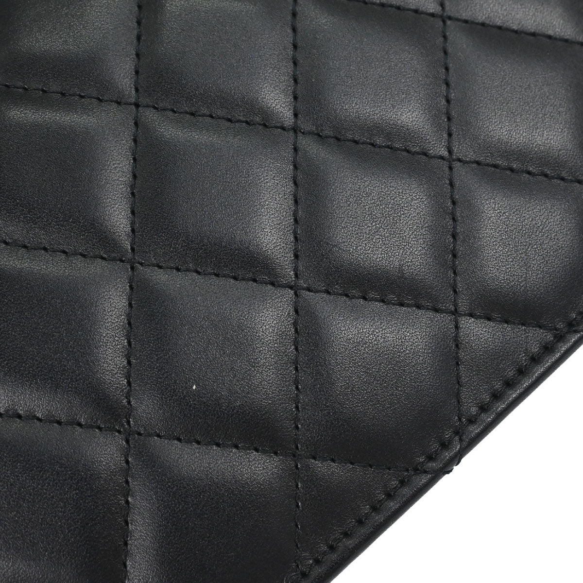 Chanel Black Calfskin Cambon Ligne WOC Wallet on Chain Shoulder Bag