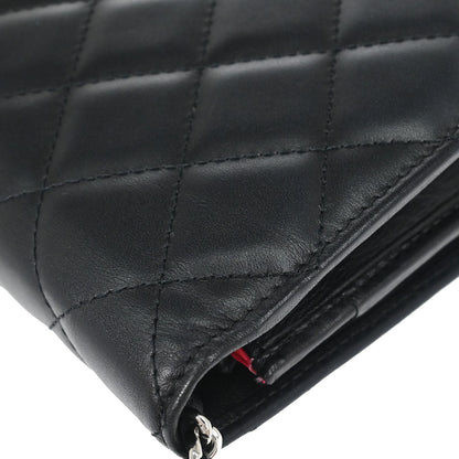 Chanel Black Calfskin Cambon Ligne WOC Wallet on Chain Shoulder Bag