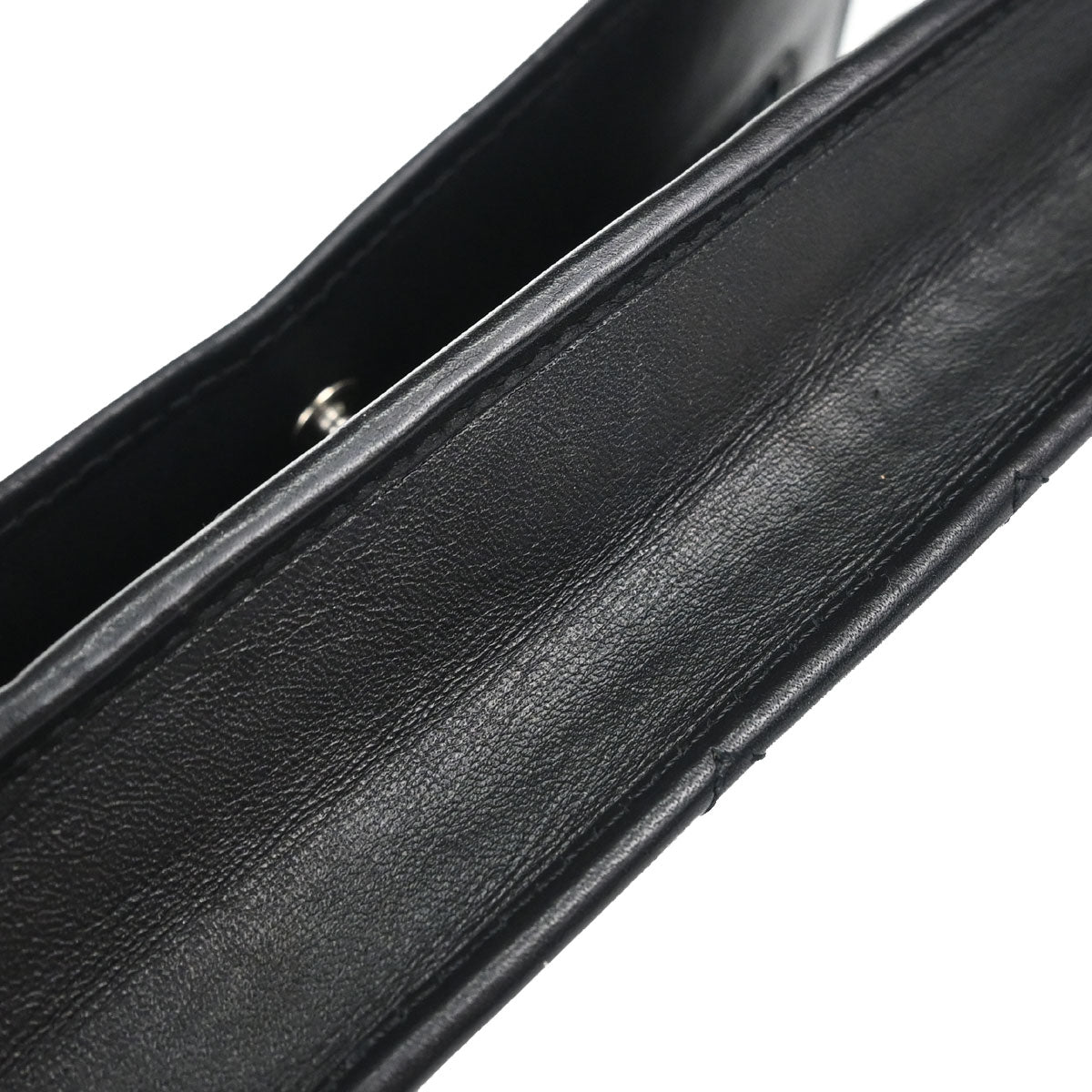 Chanel Black Calfskin Cambon Ligne WOC Wallet on Chain Shoulder Bag
