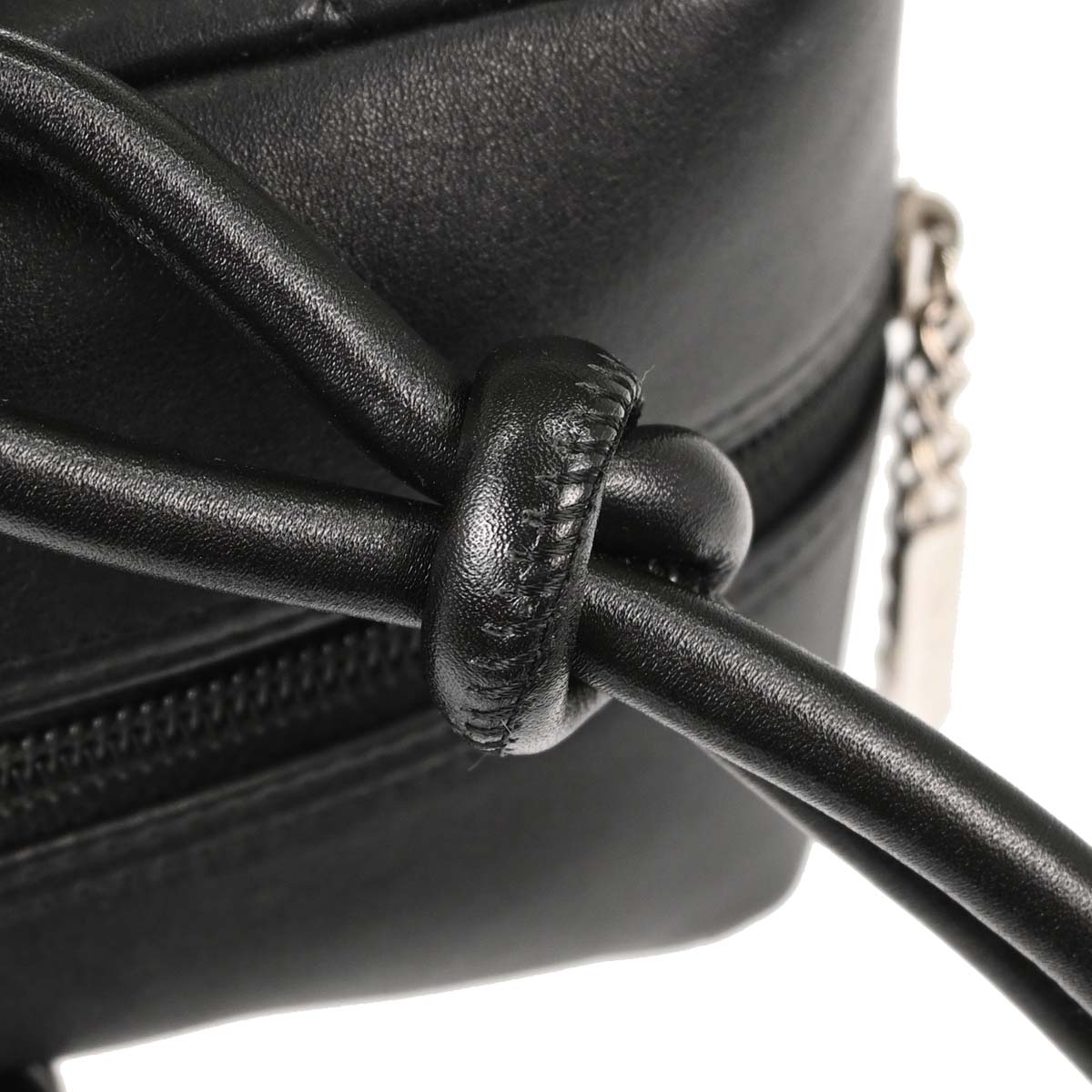 Chanel 2005-2006 Black Calfskin Cambon Ligne Bowling Bag 27