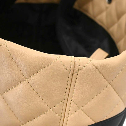 Chanel Beige Calfskin Cambon Ligne Tote Handbag