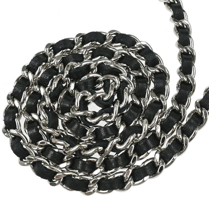 Chanel Black Lambskin Classic WOC Wallet on Chain Bag