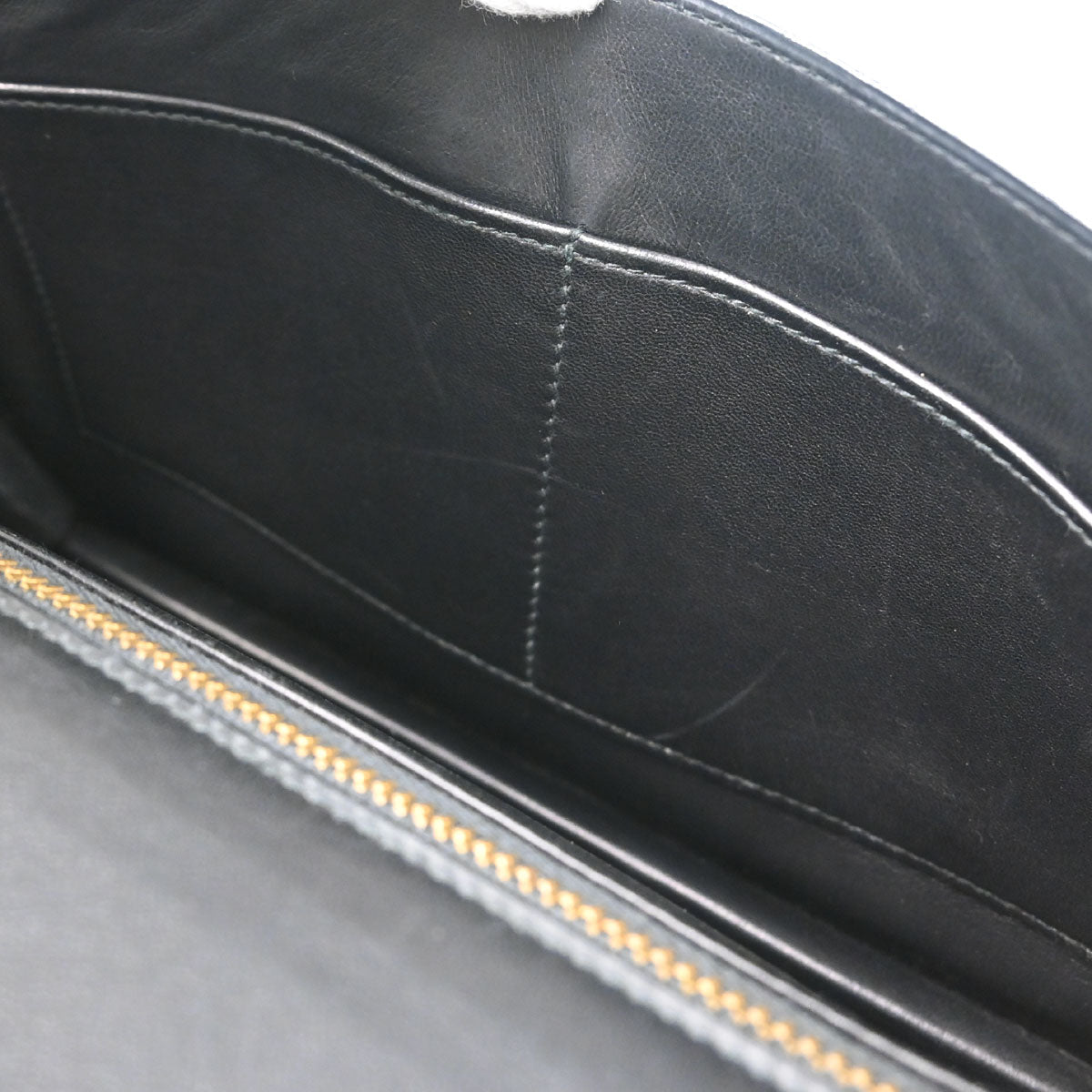 Hermes Black Box Calf Medor Shoulder Bag
