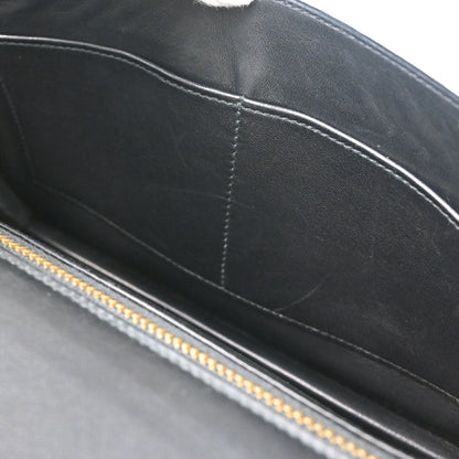 Hermes Black Box Calf Medor Shoulder Bag