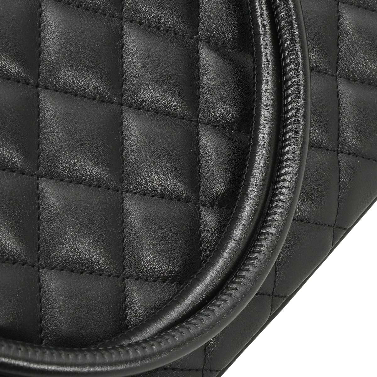 Chanel Black Calfskin Cambon Ligne Tote Handbag