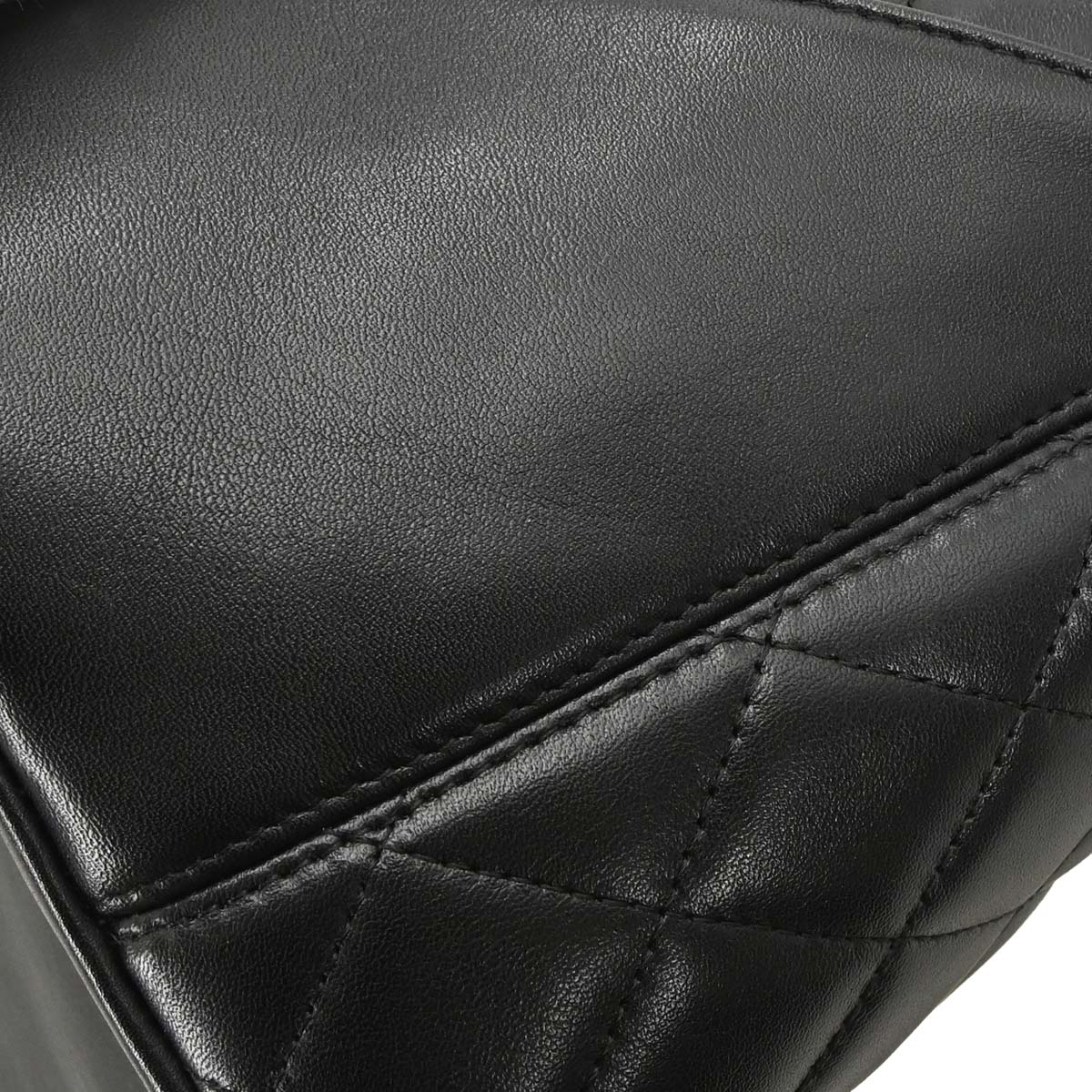 Chanel Black Calfskin Cambon Ligne Tote Handbag