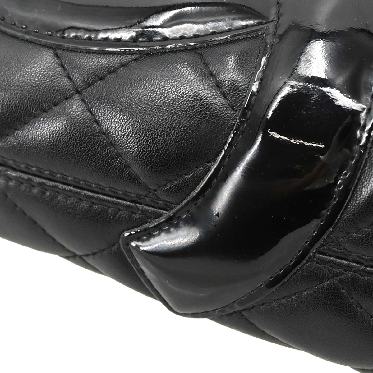 Chanel Black Calfskin Cambon Ligne Tote Handbag