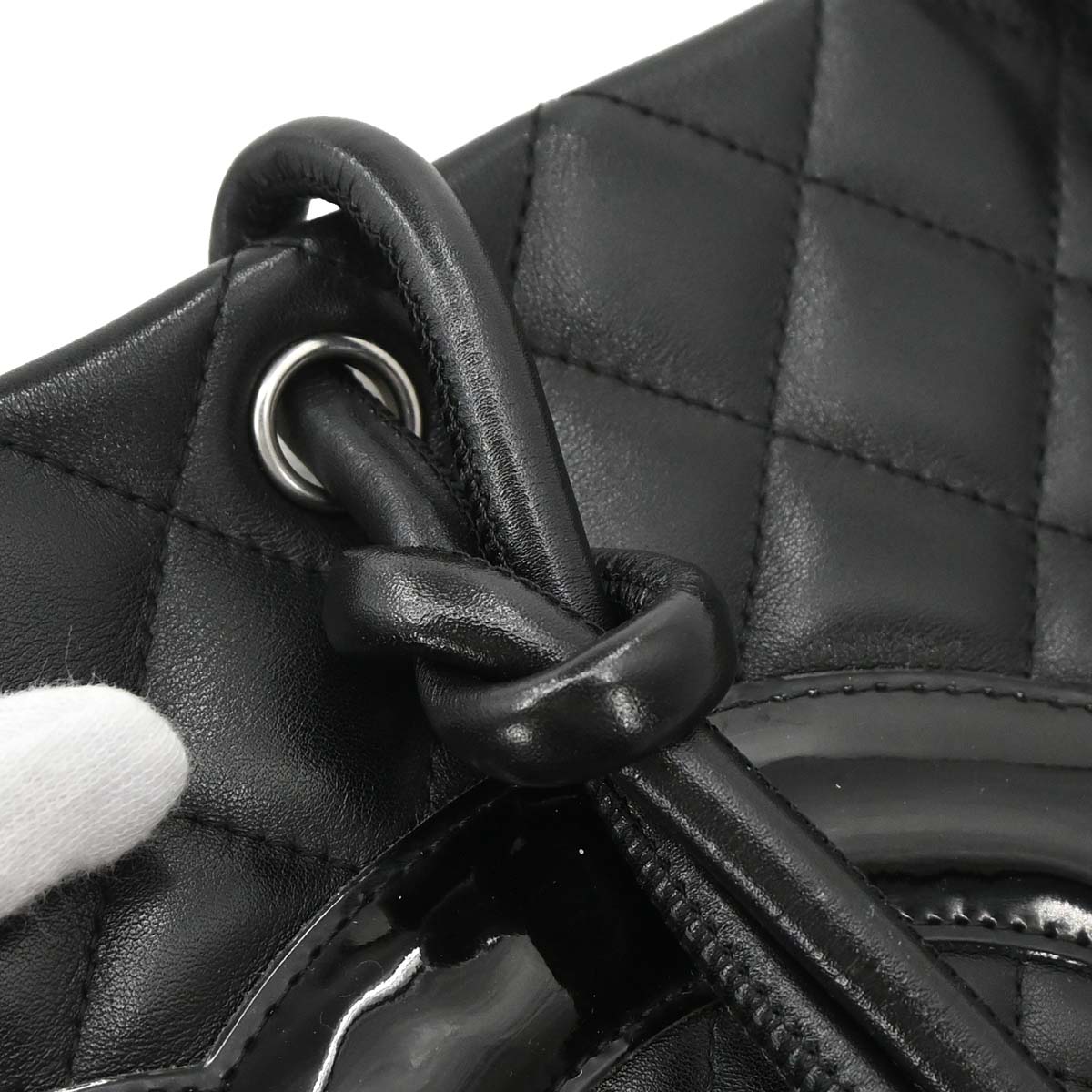 Chanel Black Calfskin Cambon Ligne Tote Handbag