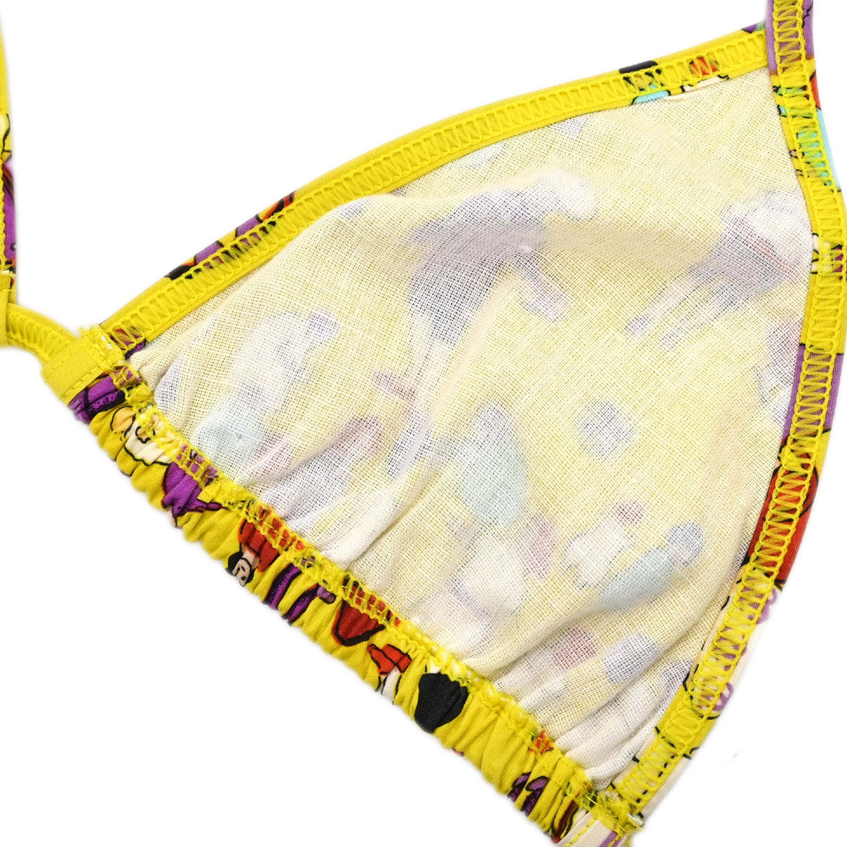 Chanel 2001 Swimwear Swimsuit Yellow #40