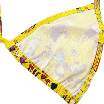 Chanel 2001 Swimwear Swimsuit Yellow #40