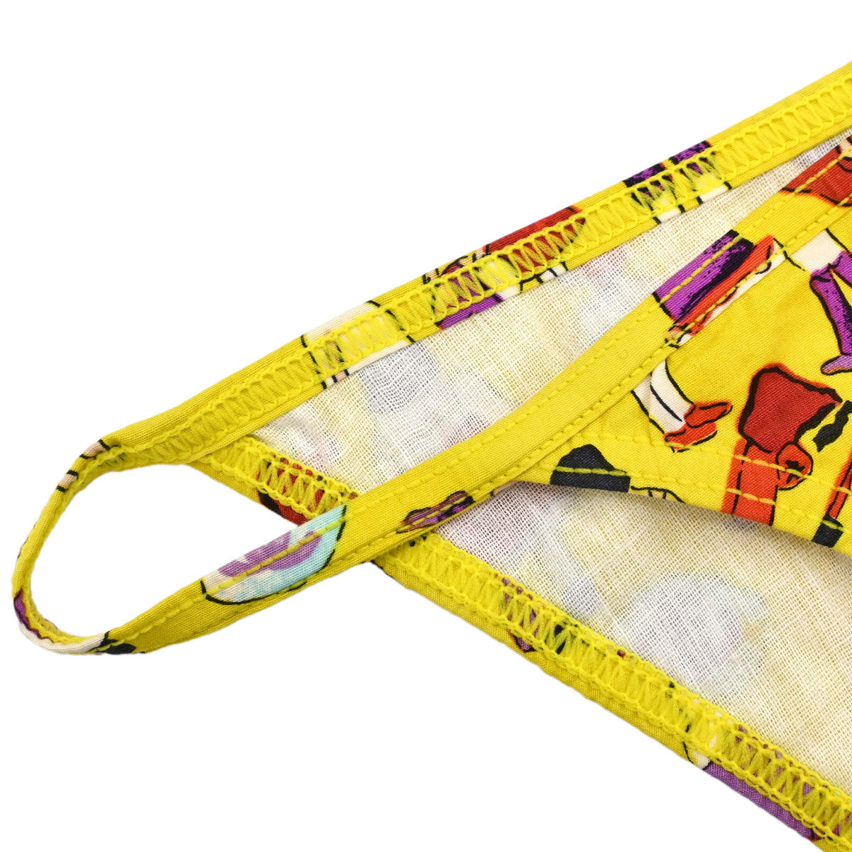 Chanel 2001 Swimwear Swimsuit Yellow #40