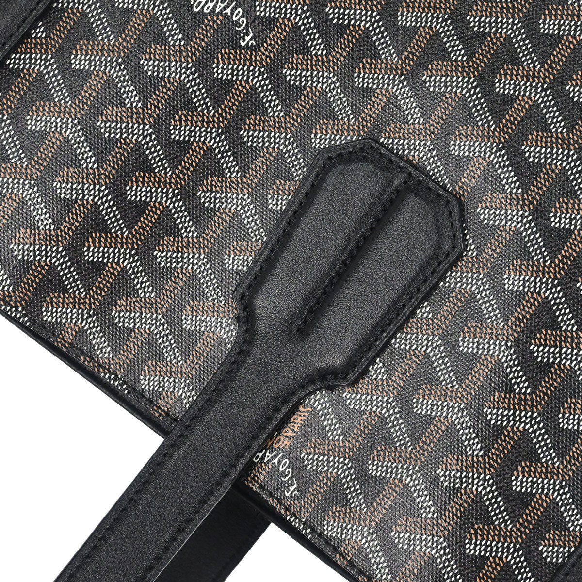 Goyard Black Sac Voltaire 2way Shoulder Tote Handbag