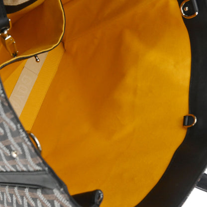 Goyard Black Sac Voltaire 2way Shoulder Tote Handbag