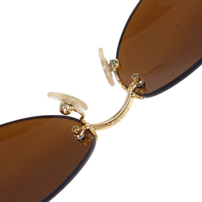 Chanel Sunglasses Eyewear Brown 59□16 Small Good