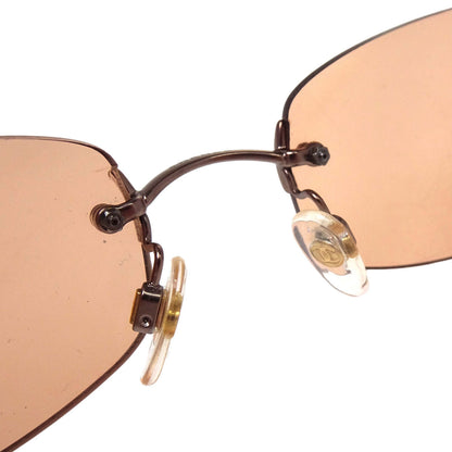 Chanel Sunglasses Eyewear Brown 54□19 Small Good
