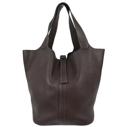 Hermes Cafe Taurillon Clemence Picotin 31 TGM Handbag