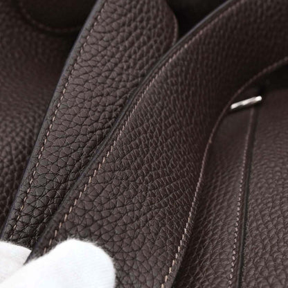 Hermes Cafe Taurillon Clemence Picotin 31 TGM Handbag