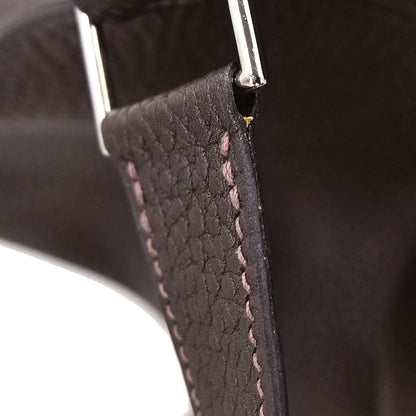 Hermes Cafe Taurillon Clemence Picotin 31 TGM Handbag