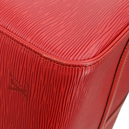 Louis Vuitton Red Epi Keepall 50 Travel Handbag M42967