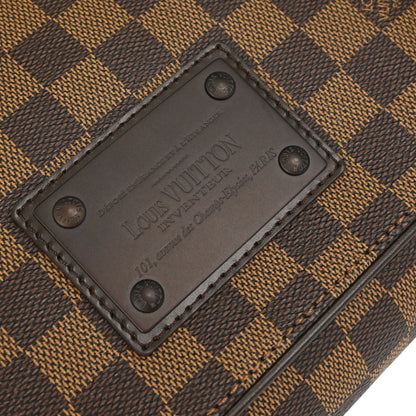 Louis Vuitton Damier Brooklyn MM Shoulder Bag N51211