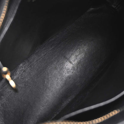 Chanel 2003-2004 Black Caviar Medallion Tote Handbag