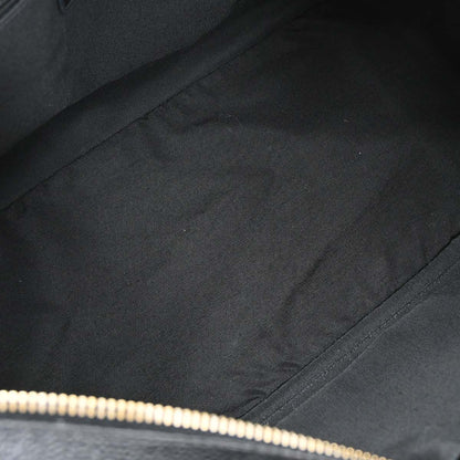 Chanel Black Caviar Skin GST Tote Chain Handbag