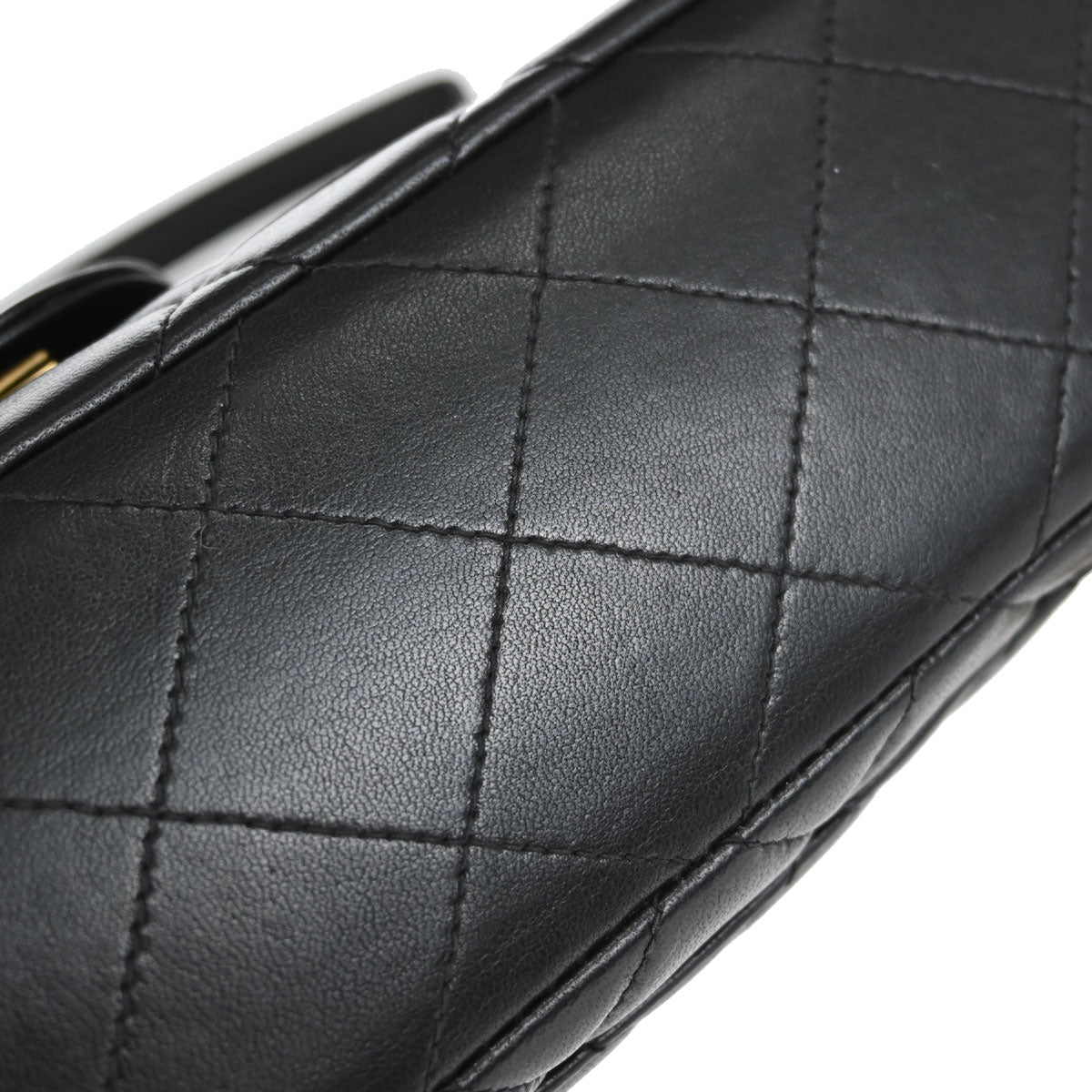 Chanel Black Lambskin Flap Backpack