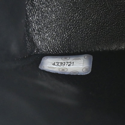 Chanel Black Lambskin Flap Backpack