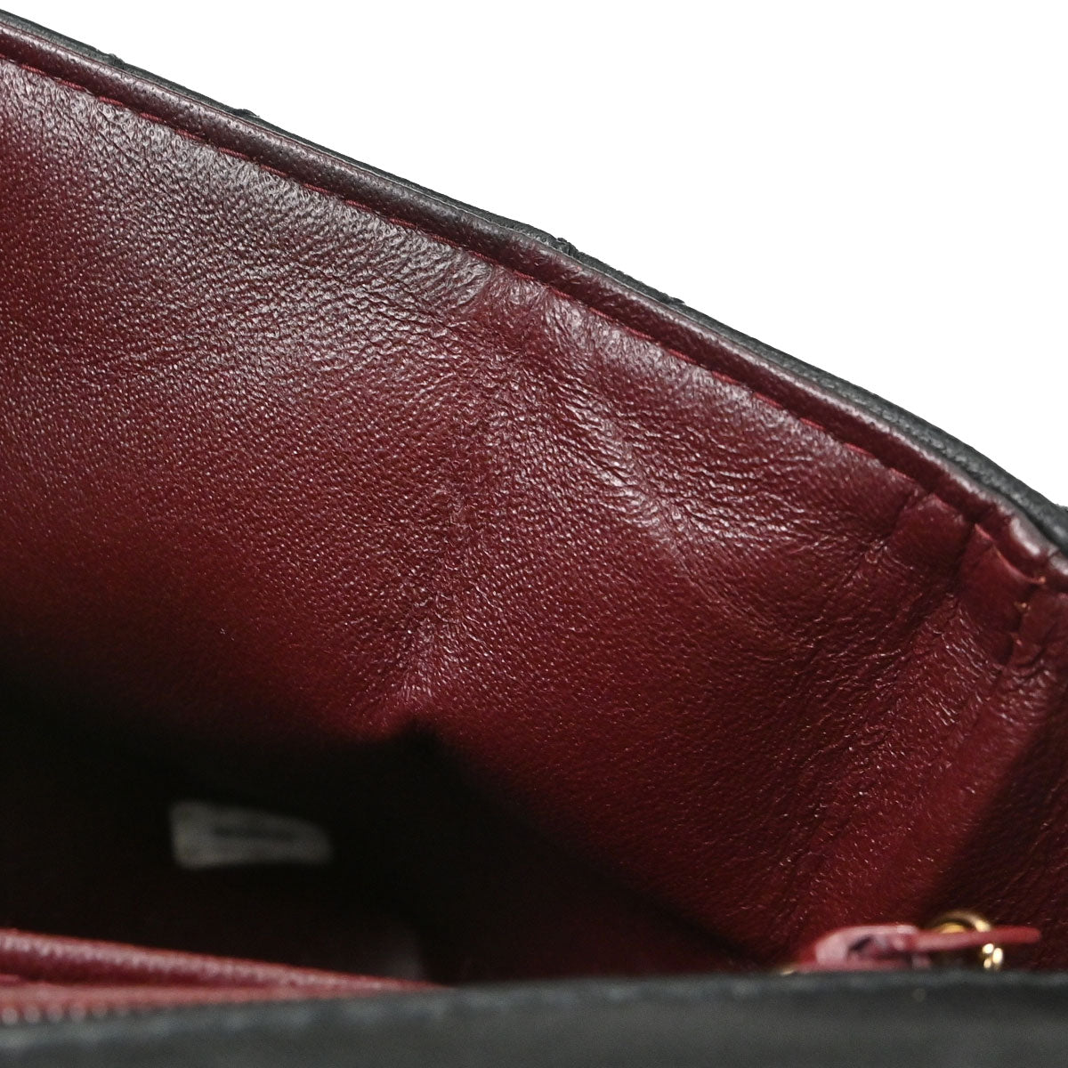 Chanel 1997-1999 Black Lambskin Kelly Top Handle Handbag