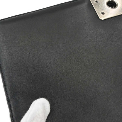 Boy Chanel 2014 Black Lambskin Large Shoulder Bag
