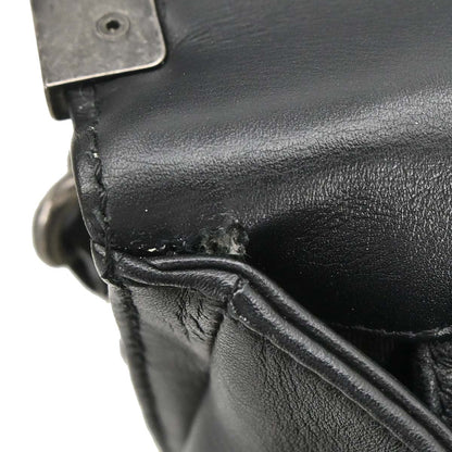 Boy Chanel 2014 Black Lambskin Large Shoulder Bag